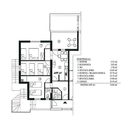 Danica Apartmán Umag